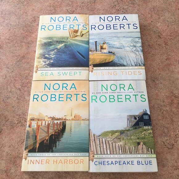 Nora Roberts Chesapeake Blue Saga 4 books - Picture 2 of 8